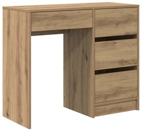 vidaXL Γραφείο Artisan Oak 90 x 37.5 x 75 εκ Επεξεργασμένο ξύλο