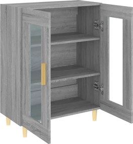 vidaXL Ντουλάπι Γκρι Sonoma 69,5 x 34 x 90 εκ. από Επεξεργασμένο Ξύλο
