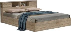 Κρεβάτι OLYMPUS pakoworld σε φυσική απόχρωση 140x200εκ