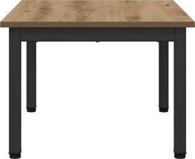 vidaXL Τραπεζάκι σαλονιού Artisan Δρυς 60 x 50 x 36 εκ