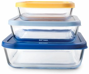 Σετ με 3 Κυτία Γεύματος Ibili 689200