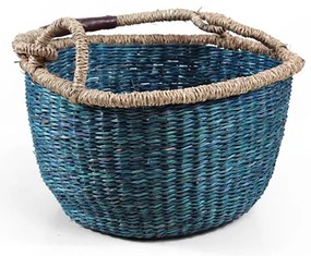 Καλάθι Αποθήκευσης (Φ30x18) Soulworks Blue M 0680028