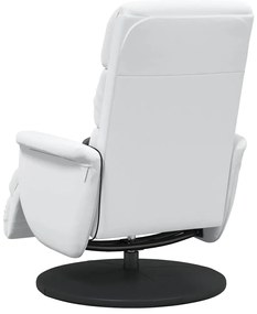 vidaXL Κάθισμα μασάζ Λευκό 71 x 98 x 106 εκ. Τεχνητό δέρμα