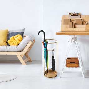 Ομπρελοθήκη Χρυσή SEMSIYE 22x22x60