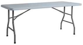Τραπέζι Catering-Συνεδρίου Kompakt 01-01-940 Πτυσσόμενο 152x76x74cm Grey
