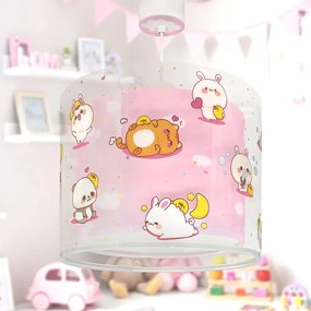 Φωτιστικό οροφής Ango Kawaii-Ροζ