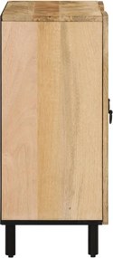 vidaXL Βοηθητικό Ντουλάπι 90 x 33 x 75 εκ. από Μασίφ Ξύλο Μάνγκο