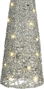 Χριστουγεννιάτικο Δεντράκι Με Led (Φ16) Edelman Cone Silver 1162502