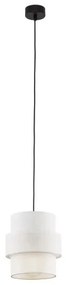 Κρεμαστό Φωτιστικό Οροφής 20cm E27 15W IP20 Calisto TK Lighting-5094-Λευκό 5094