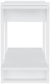 vidaXL Βιβλιοθήκη/Διαχωριστικό Χώρου Λευκό 80 x 30 x 51 εκ.