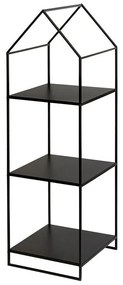 Σταντ - Ραφιέρα Μπουφέ Σκεπή AST843 32x30x100cm Black Espiel Μέταλλο
