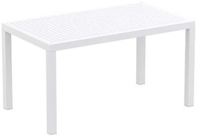 Τραπέζι ARES Λευκό PP 140x80x75cm
