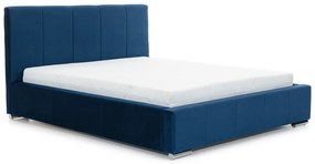 Μονό Κρεβάτι Adalio, με αποθηκευτικό χώρο, μπλε 160x105x220cm-BOG2035