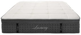 Στρώμα Luxury pakoworld pocket spring+gel memory foam+latex 34-36cm 160x200εκ
