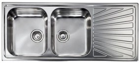 Sanitec Stainless Steel Sinks 11467 Ανοξείδωτος Νεροχύτης 80cm