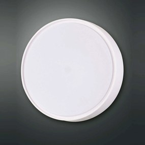Φωτιστικό Οροφής - Τοίχου Hatton 3226-65-102 White Fabas Luce Πλαστικό