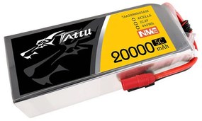 Tattu NMC 20000mAh 22.2V 5C 6S1P Lipo Battery Pack with AS150+XT150 plug