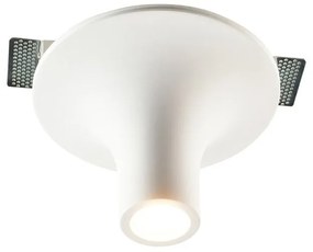 Σποτ Οροφής Trimless G1018S 1XGU10 D23XH15 White Aca Στρόγγυλο Plaster