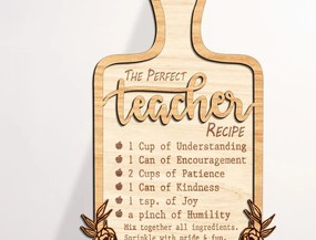 Σετ των 2 Intra απο ξύλο plywood 3mm-4mm πάχος – Δώρο Δασκάλου Δίασταση 20x20 cm INTRAFABR-99081706