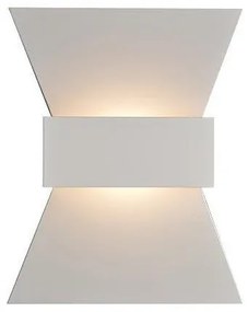 Απλίκα Φωτιστικό Τοίχου LED 6W 3000K Αλουμινίου ELEGANT 20Χ16Χ7CM ACA-ZD81166LEDWH-Λευκό ZD81166LEDWH