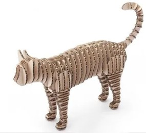 Intra απο ξύλο plywood 3mm-4mm πάχος - Αρχείο PDF Cat 3D Puzzle CNC Plans Δίασταση 30x30 cm Intraeaxys-zo9dnx7k