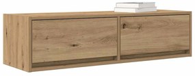 vidaXL Έπιπλο τηλεόρασης Artisan Oak 100x31x25,5 εκ Επεξεργασμένο ξύλο