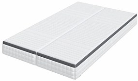 vidaXL Στρώμα 2 pcs Λευκό και Γκρι 60 x 200 cm Σαμπρέλα Bonell