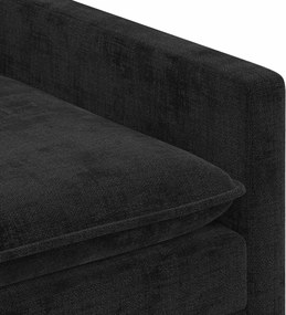 vidaXL Καναπές Μαύρο 76 x 81 x 87,5 εκ Πολυεστέρας