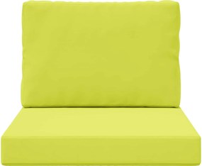 vidaXL Μαξιλάρι Καναπέ Εξωτερικού Χώρου 2 pcs Πράσινο Πολυεστέρας