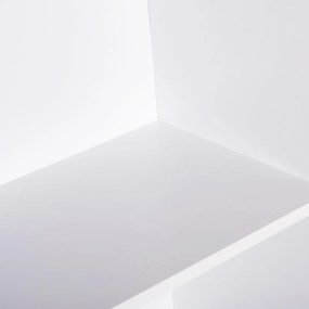 ΡΑΦΙΕΡΑ ΤΟΙΧΟΥ CUBICON  ΛΕΥΚΗ ΜΕΛΑΜΙΝΗ 38,5x23,5x80Υεκ.