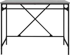 vidaXL Γραφείο Γκρι Sonoma 100 x 50 x 75 εκ. από Επεξεργασμένο Ξύλο