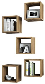 Intrahome ΣΕΤ ΡΑΦΙΑ ΤΟΙΧΟΥ 5ΤΜΧ ΜΕΛΑΜΙΝΗΣ .02 ΚΑΡΥΔΙ 30x30x24Y εκ. intraho-1645971