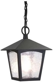 Κρεμαστό Φωτιστικό Οροφής E27 60W IP23 Μαύρο York BL6B-BLACK Elstead BL6B-BLACK Μαύρο