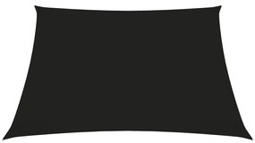 Πανί Σκίασης Τετράγωνο Μαύρο 6 x 6 μ. από Ύφασμα Oxford - Μαύρο