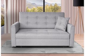 Καναπές - κρεβάτι Vina lux με αποθηκευτικό χώρο, 153x98x85cm, Γκρι - PL1730