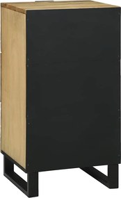 vidaXL Συρτάρι Καφέ 40 x 33 x 75 εκ. Μασίφ ξύλο μάνγκο