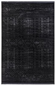 Χαλί (100x150) Ezzo Nomade Fringes 8535AHY Fume