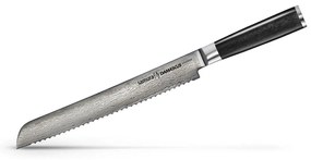 Samura Damascus Μαχαίρι Ψωμιού από Δαμασκηνό Ατσάλι 23cm
