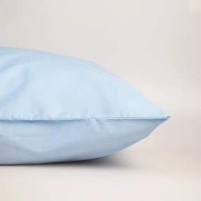 Ζεύγος Μαξιλαροθήκες (50x70) Ravelia 100% Βαμβάκι 144TC Γαλάζιο