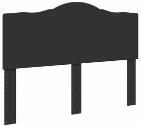 vidaXL Σκελετός Κρεβατιού Μαύρο 160 x 200 cm Στερεά ξυλεία πεύκου