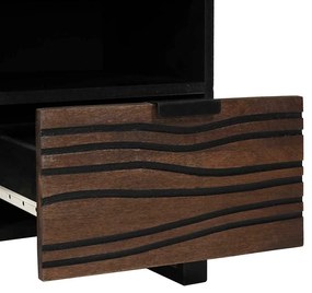 vidaXL Κάβα Τηλεόρασης Καφέ 100 x 33 x 46 εκ Μασίφ ξύλο μάνγκο