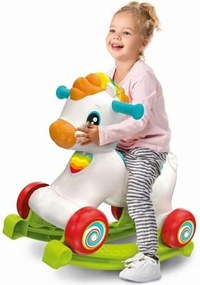 Ξύλινο Αλογάκι Clementoni Rocking horse and wheels (FR)