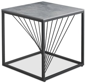 INFINITY 2 KWADRAT, coffee table, grey marble DIOMMI V-CH-INFINITY_2_KWADRAT-LAW