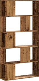 vidaXL Βιβλιοθήκη 5 Επιπέδων 80,5x23,5x162,5 εκ. Επεξεργ. Ξύλο