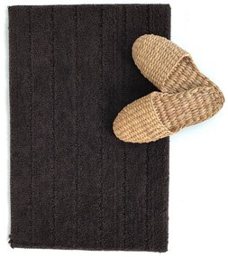Micro Αντιολισθητικό Χαλάκι Μπάνιου Cozy 40x60cm 40x60cm Σοκολά