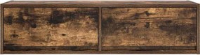 vidaXL Ντουλάπι TV 100 x 31 x 25,5 εκ. Καπνιστή δρυς