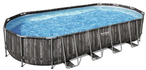 Πισίνα Bestway Power Steel Oval 732x366x122cm 15786