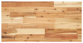 vidaXL Επιφάνεια Γραφείου Ορθογώνια 80x40x4 εκ. Μασίφ Ξύλο Ακακίας