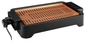 Oliver Voltz OV51015L Ψησταριά χωρίς καπνό, 1500W, 37x24 cm, αντικολλητική επίστρωση, μαύρο/πορτοκαλί