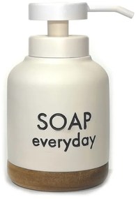 Ντισπένσερ Soap Everyday Λευκό Polyresin - 06510366